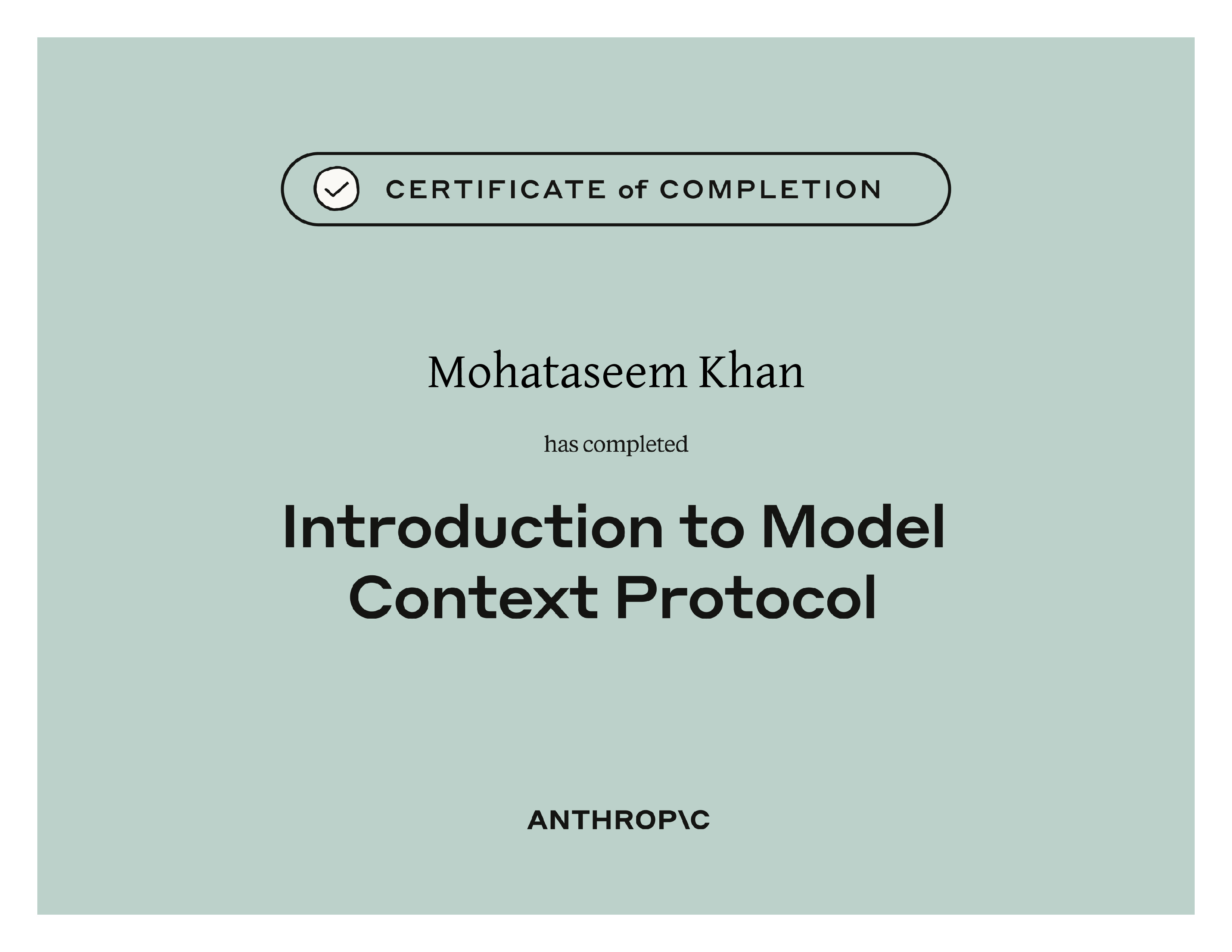 Introduction to MCP Certificate